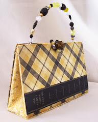 altered book purse