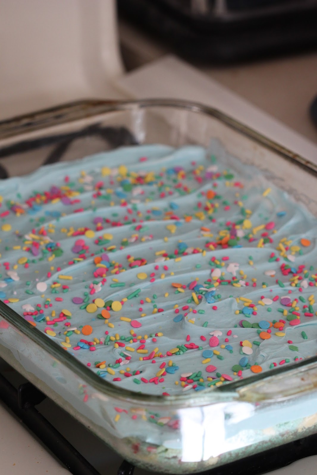 Cotton Candy Cake Bars