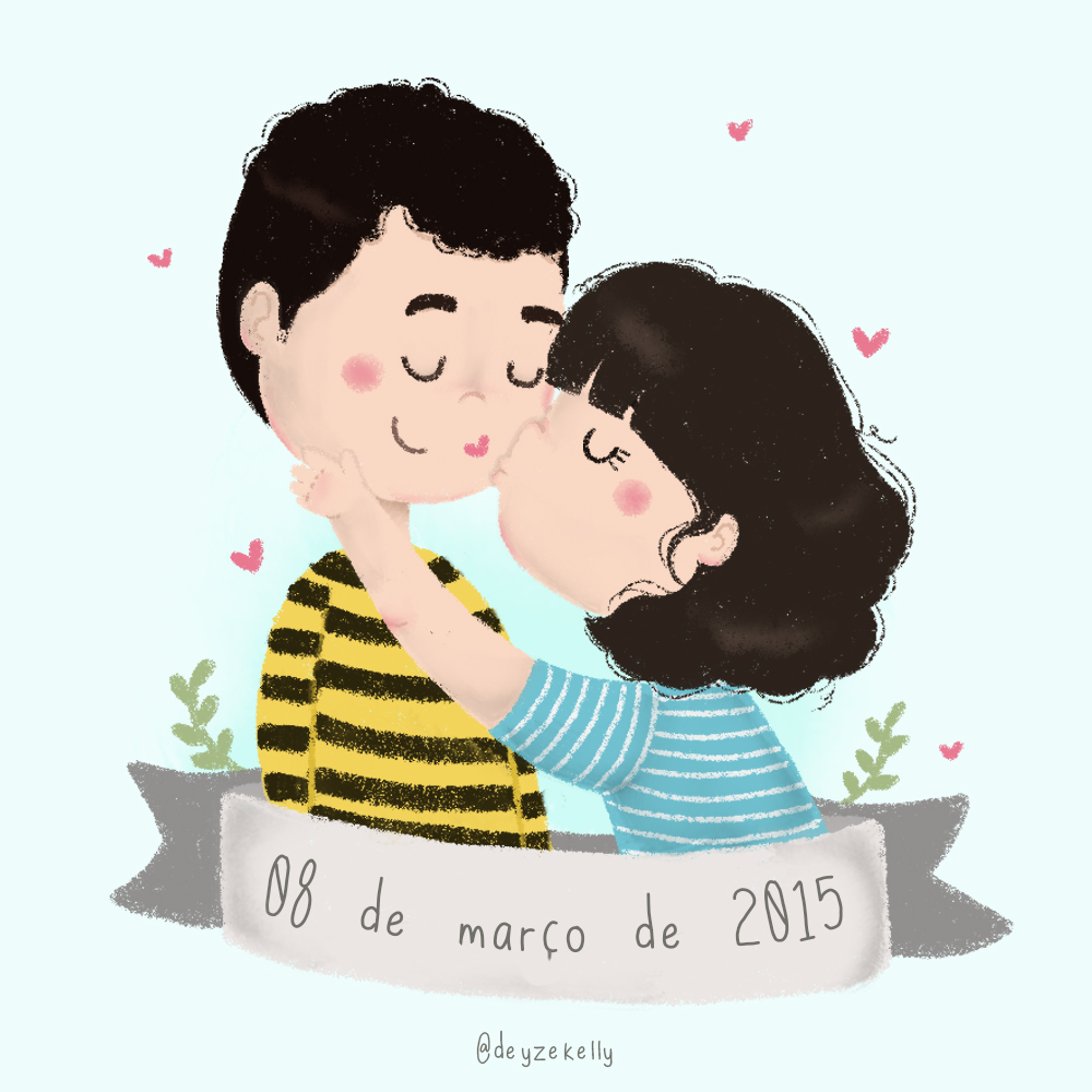 casal fofo ilustrado casal fofo ilustrado