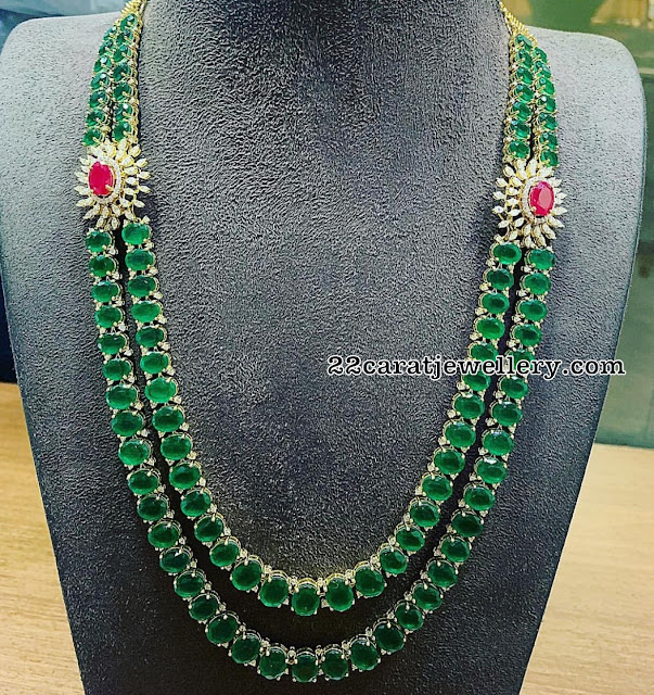 Emerald Sets by Satyanarayana & Sons