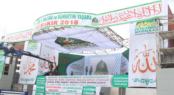 Diyarbakır Mewlid etkinliği hazırlıklarında son aşamaya gelindi Diyarbakır Mewlid etkinliği hazırlıklarında son aşamaya gelindi