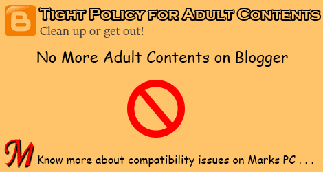 Adult Content Policy Changed for Blogger