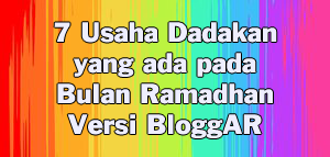 7 Usaha Dadakan Bulan Ramadhan 7 Usaha Dadakan yang ada pada Bulan Ramadhan Versi BloggARs