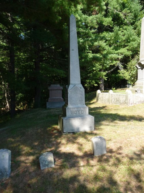 Nutfield Genealogy Tombstone Tuesday Boyd Family Monument