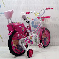 16 pink exotic sepeda anak perempuan