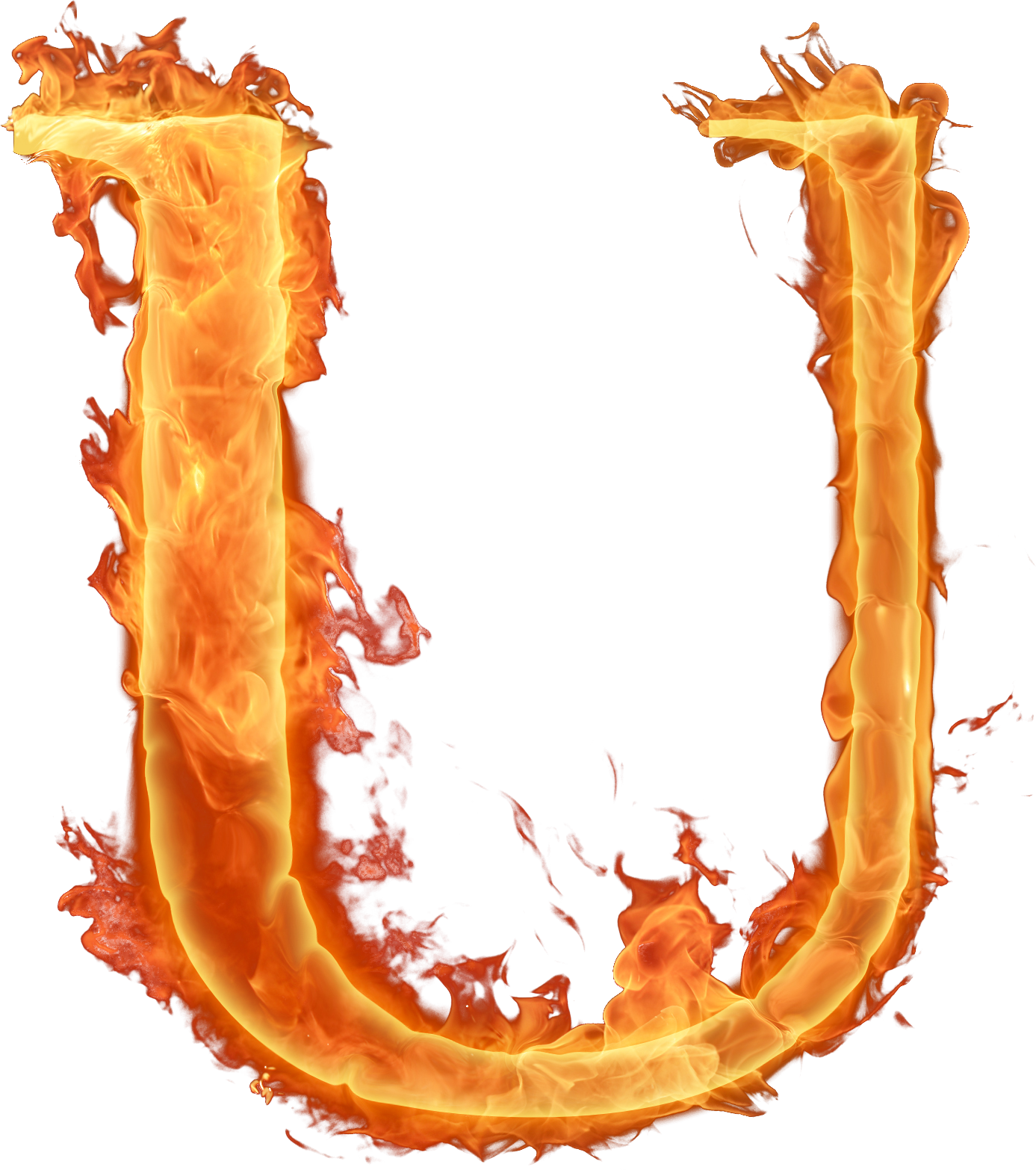 Letter Fire Alphabet Flame Font Orange Transparent Png | Images and ...