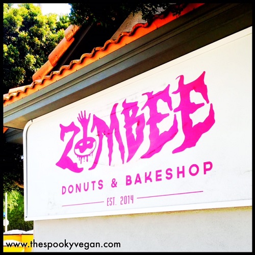 The Spooky Vegan Restaurant Review Zombee Donuts in Fullerton, CA