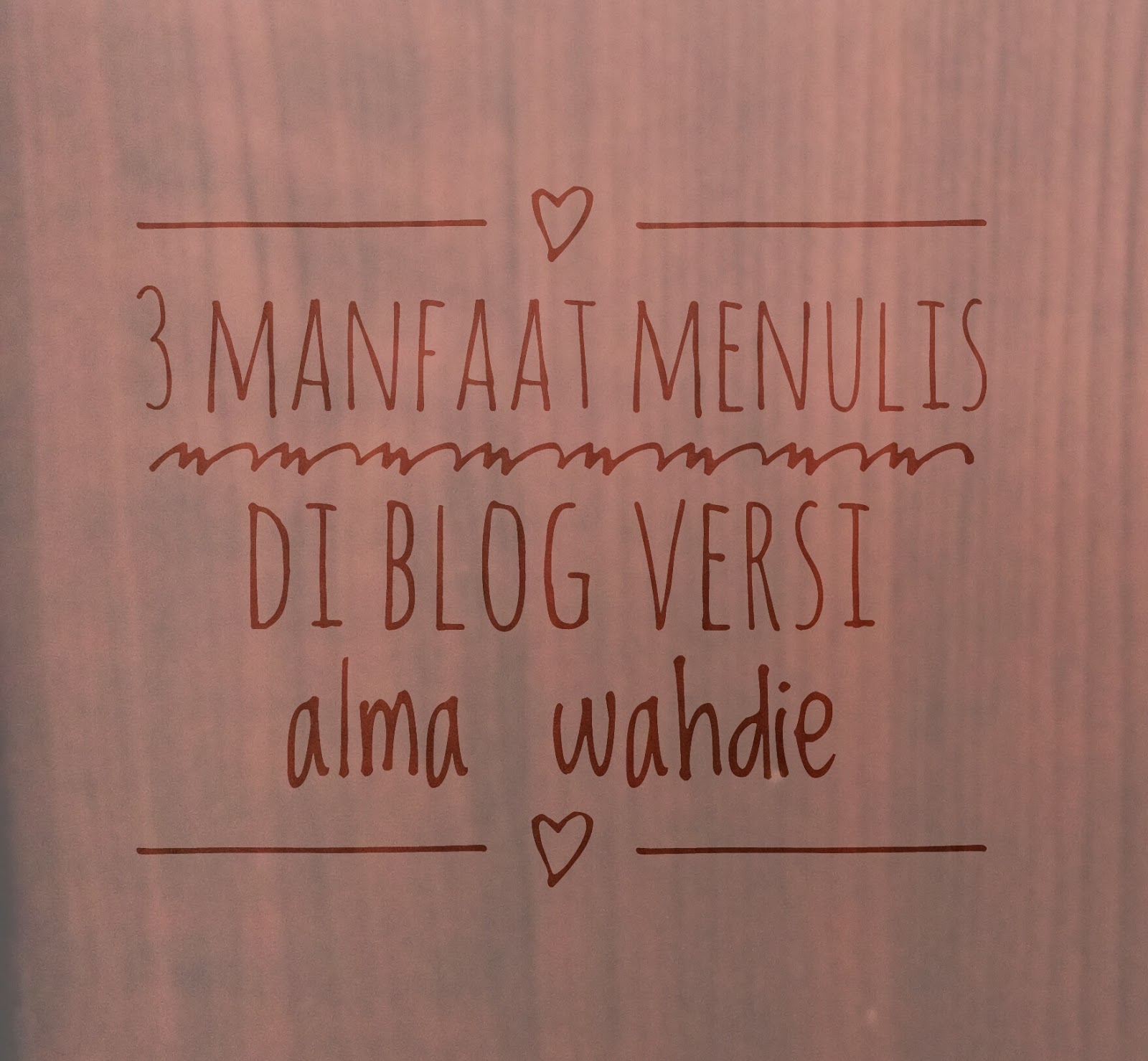 3 Manfaat Menulis di Blog