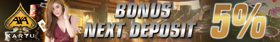 Bonus Deposit Axakartu Poker Online Indonesia Bonus Deposit 5%