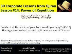 Power of Repetition Power of Repetition