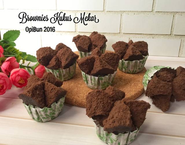 Resep Brownies Kukus Mekar by opi bun
