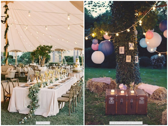casamento ao ar livre casamento vintage