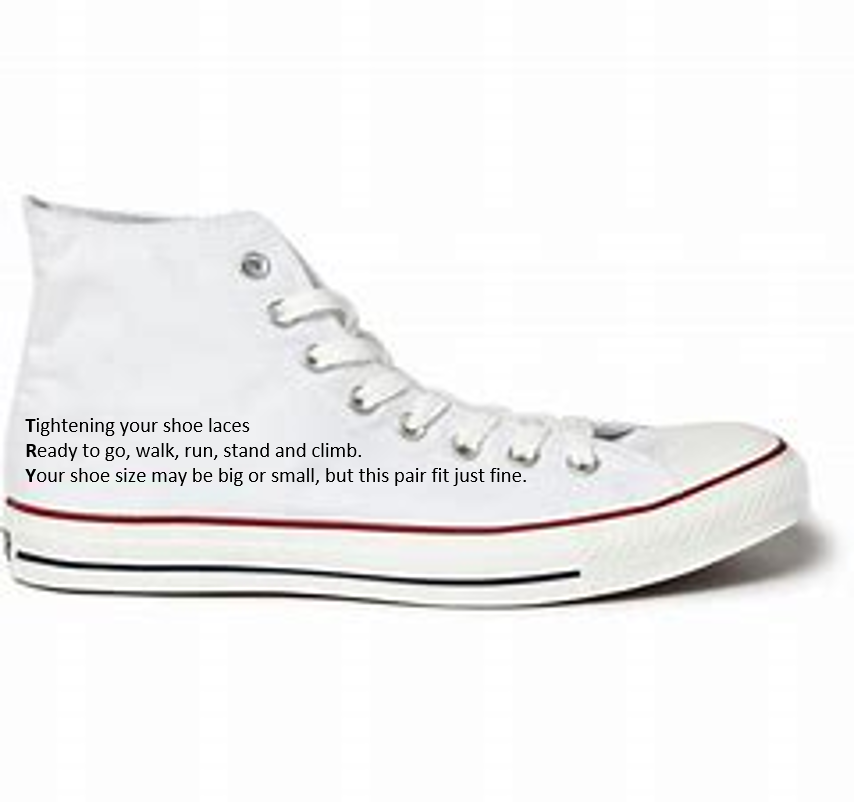 Try on a Shoe Poem