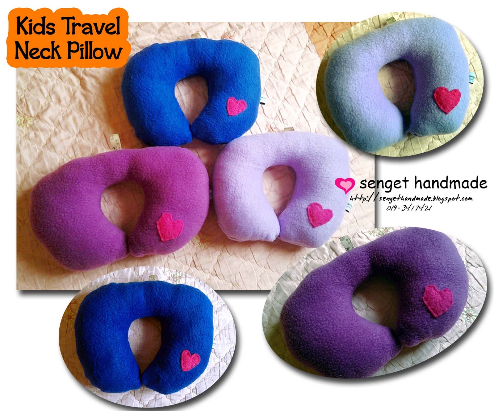Kids Travel Neck Pillow