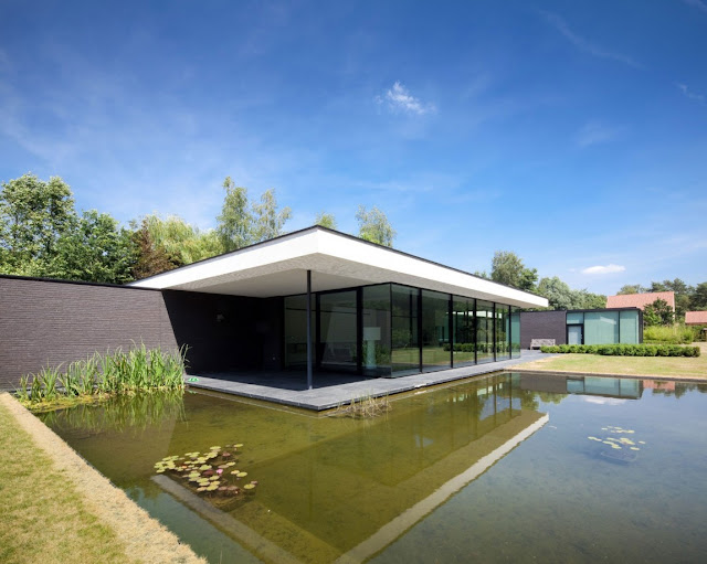 CASA EN EL CAMPO POR HVH ARCHITECTEN en http://diseñodecasas.blogspot.com CASA EN EL CAMPO POR HVH ARCHITECTEN
