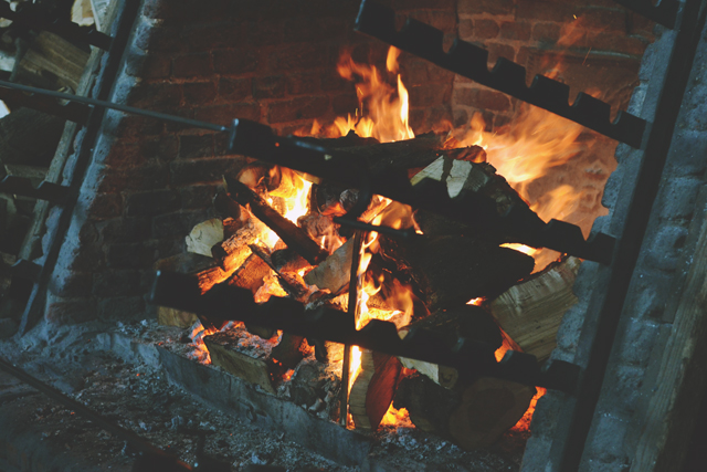 Hampton Court fireplace