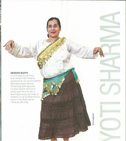 Ritambhara Sahni's belly dance institute mumbai review