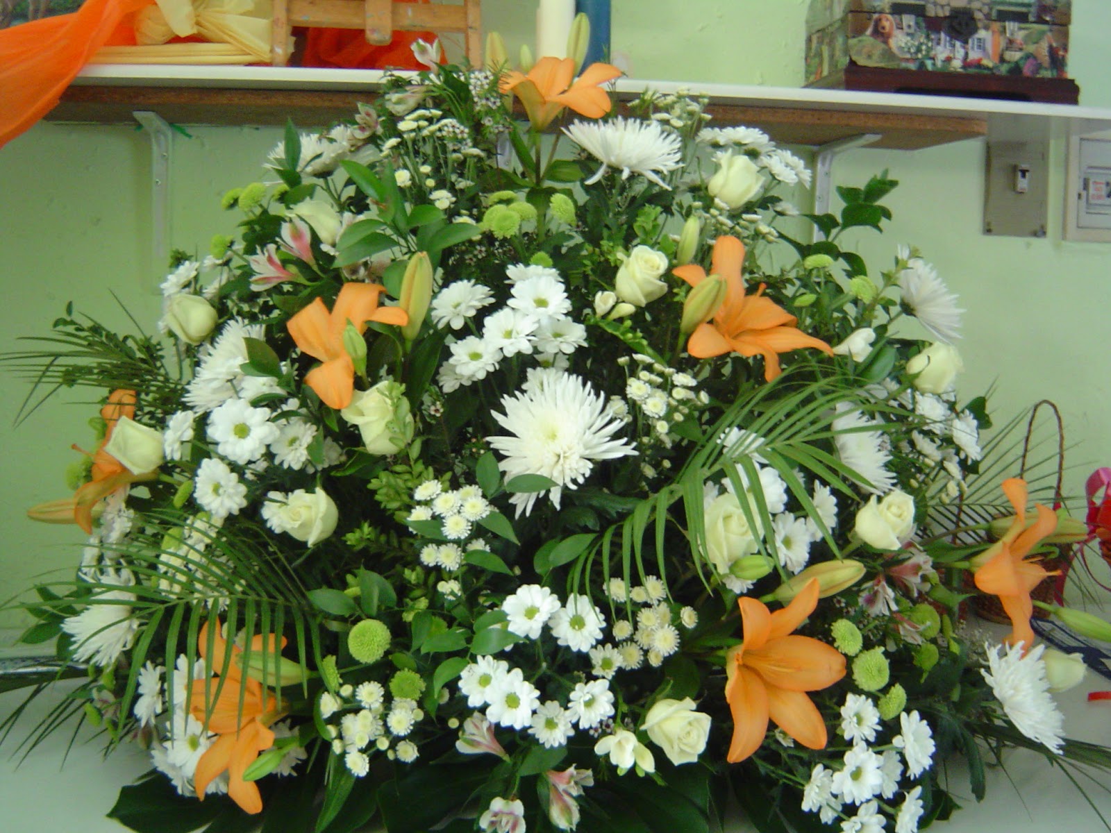 Vascoflor Centro de flores para iglesia