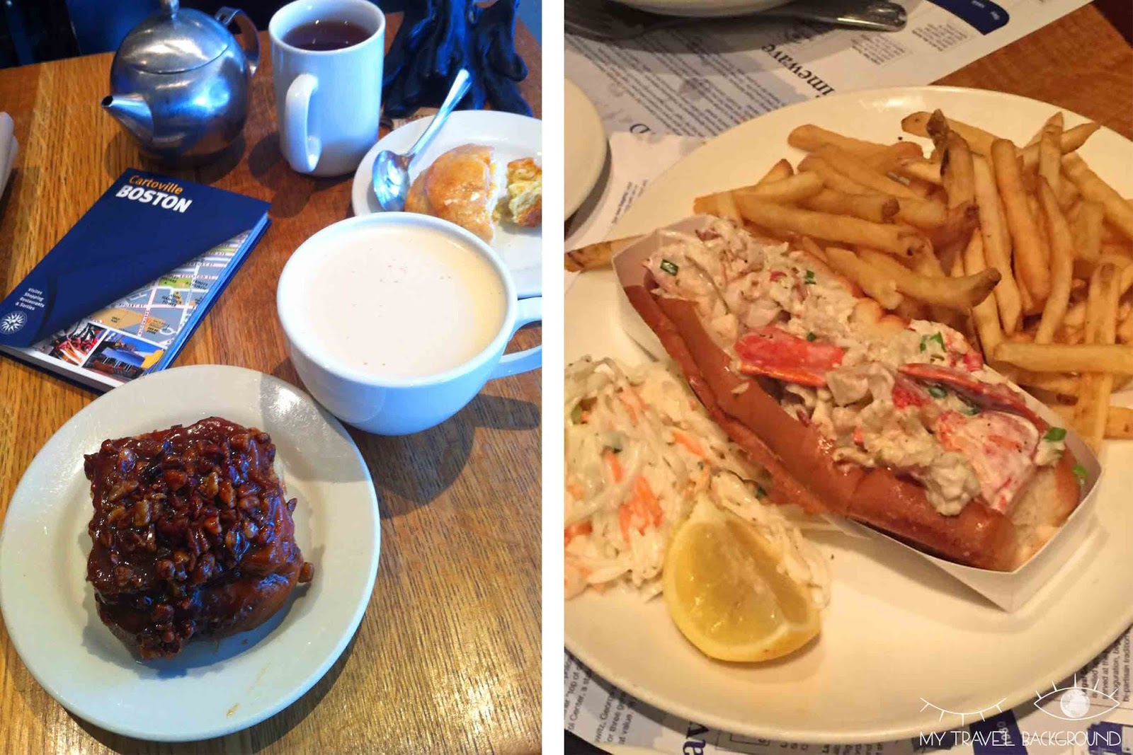 My Travel Background : le Lobster Roll de Boston