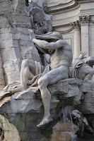 Fontana dei Quattro Fiumi - Nilo