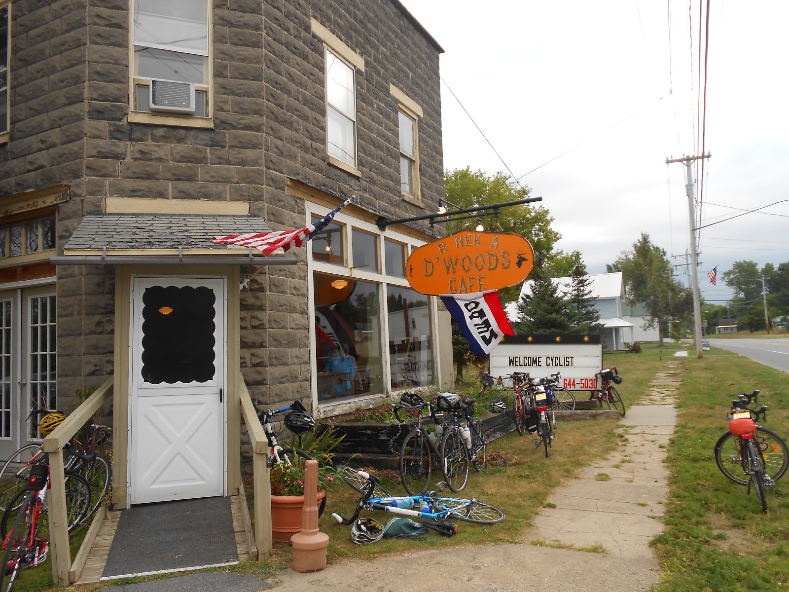 Diana's Longest Summer Day 55 Watertown, NY to Star Lake, NY