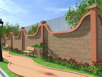 modern home exterior fence design ideas 2019