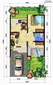 Konsep 11 Gambar Denah Rumah Lantai 1 Paling Modern Dan Minimalis
