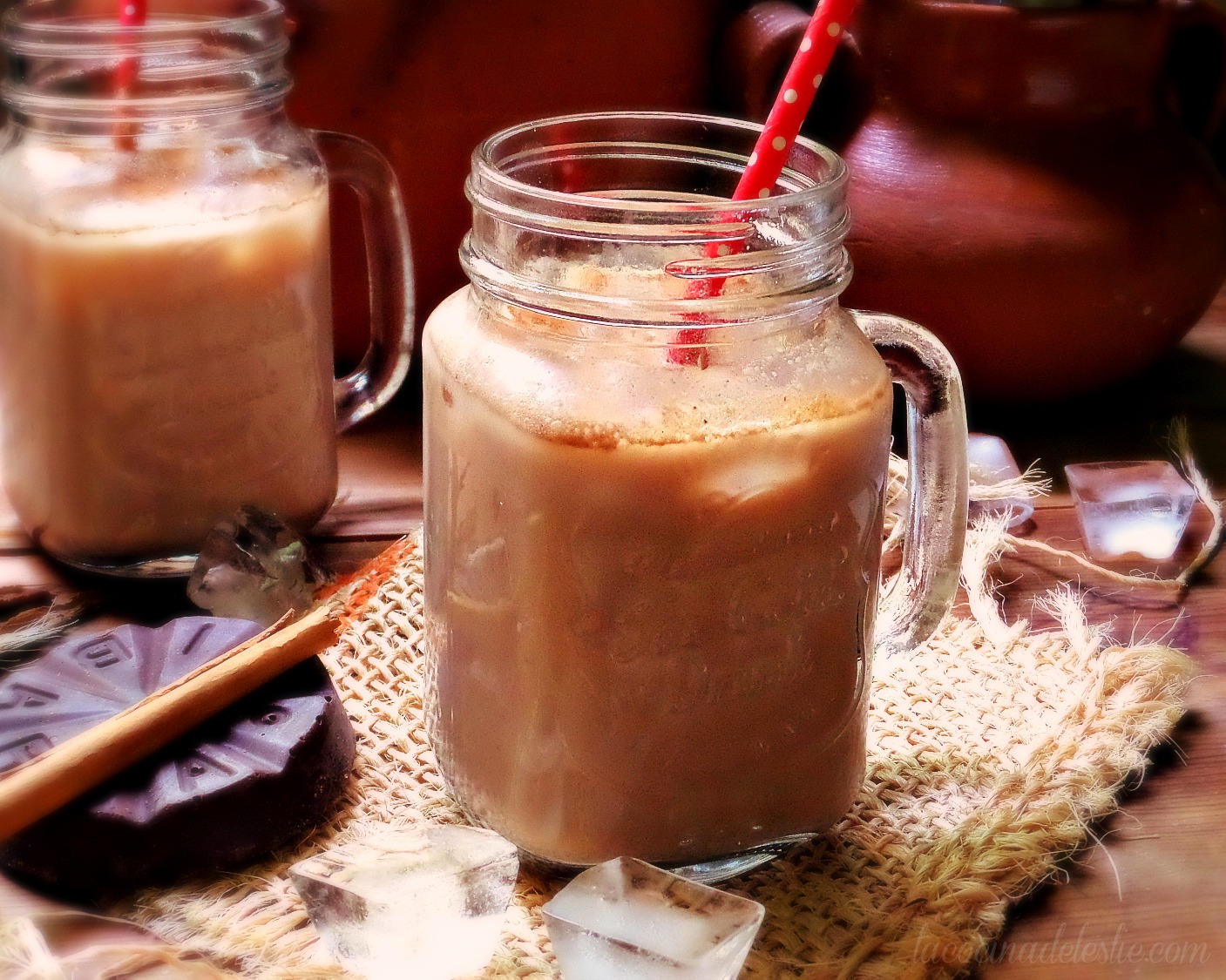 Mexican Chocolate Horchata La Cocina de Leslie