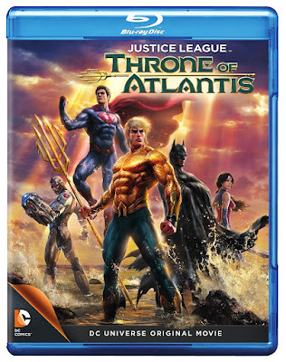 Justice League Throne Of Atlantis 2015 Blu Ray