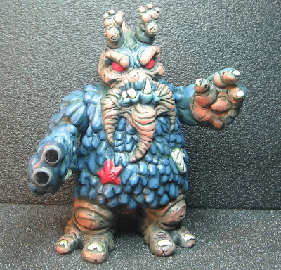 Hand Painted Podiagon Resin Figure by Halfbad Toyz