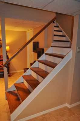 Basement Stairs Design photo