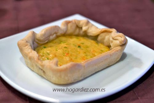 Tartaletas de langostinos