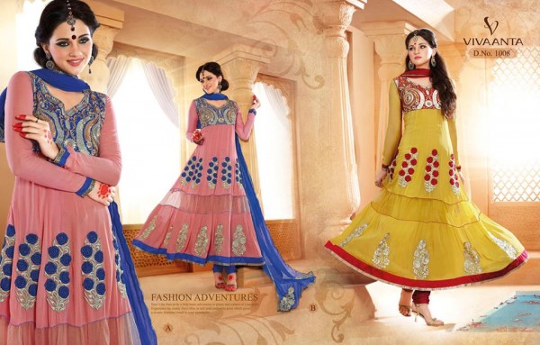 Style 280: Vivaanta Stylish Eid Frock Collection for Girls