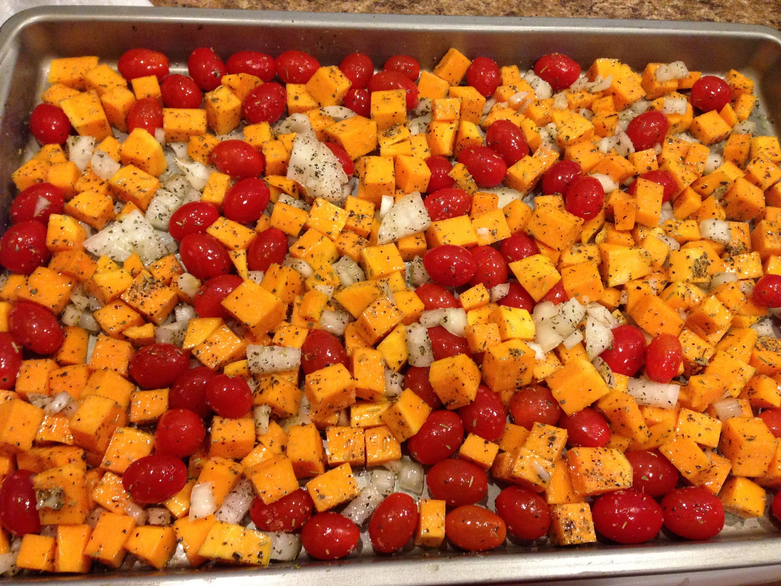 Roasted Tomatoes and Butternut Squash Recipe Consider the leaf TURNED.