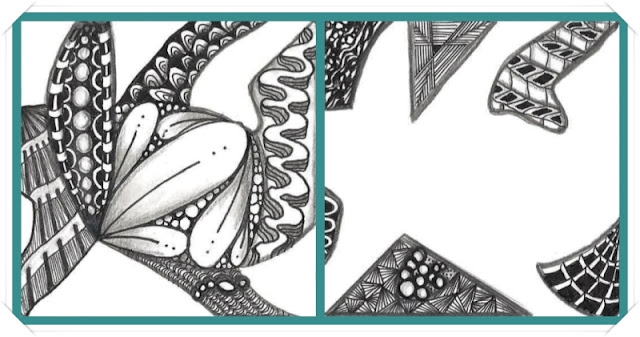 LonettA_Tangle-Mosaic-Project #11_2018_Single Tiles_Sabine Lohmeir