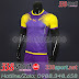 Áo Bóng Đá Không Logo Đẹp Puma TeLLa Tím