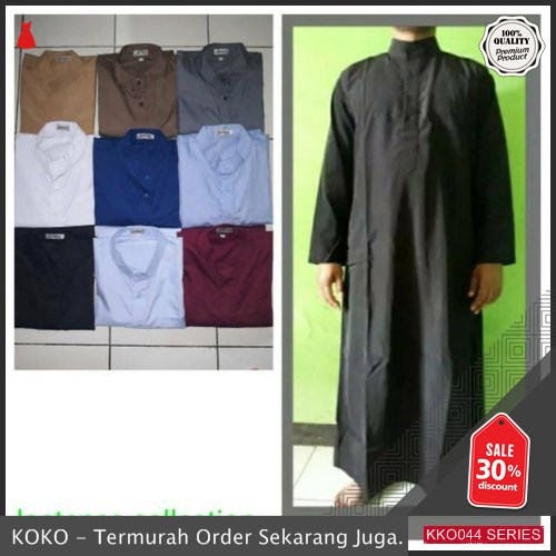 KKO44 IMN355 Baju Gamis Pria Jubah Muslim Ardrian Dewasa BMGShop