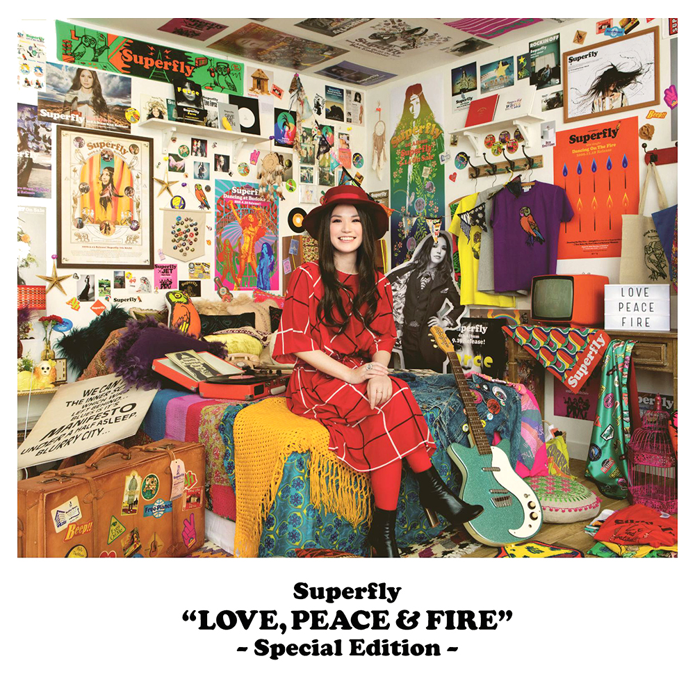 Art Work Japan Superfly Love Peace Fire Special Edition