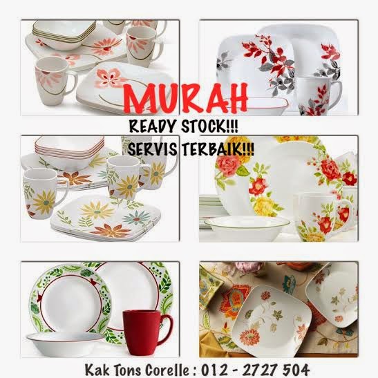 CORELLE TERMURAH. READY STOCK. TOP SELLER 2013-2014!!