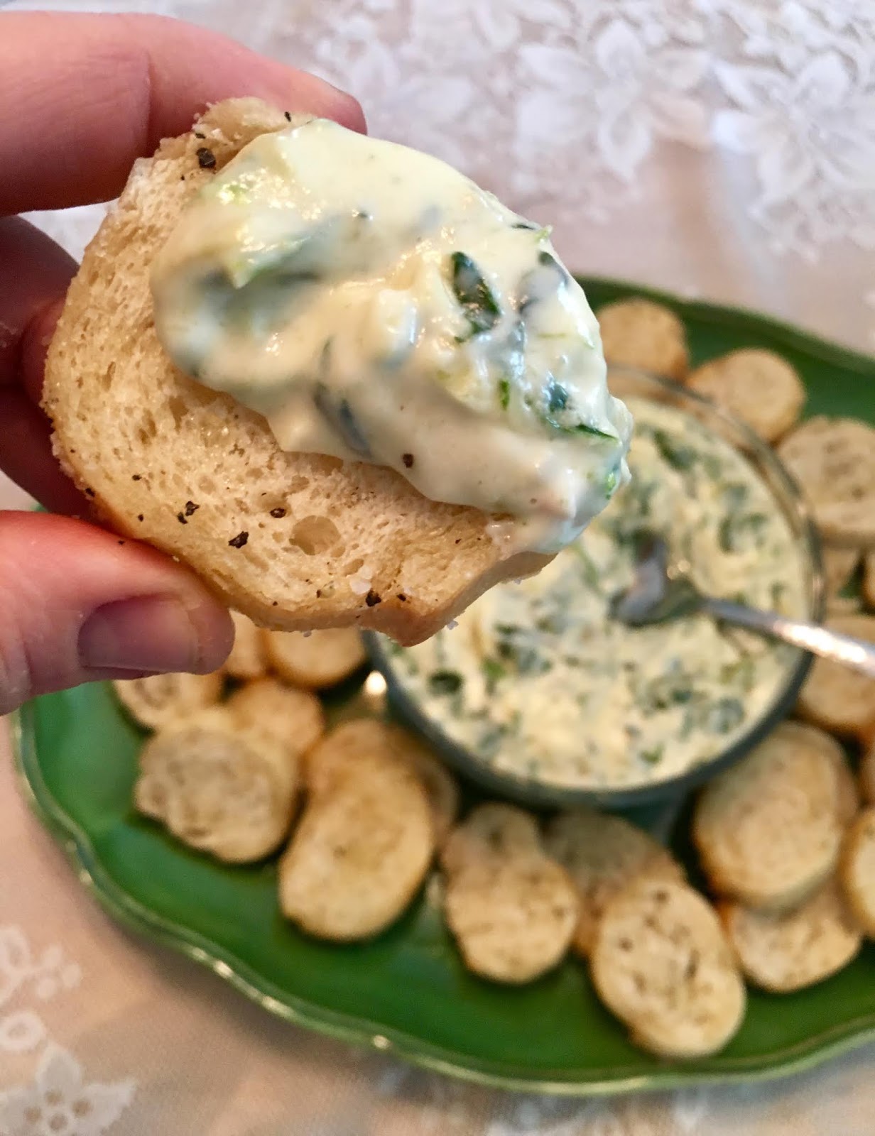 Artisan Instant Pot Gouda Spinach & Artichoke Dip