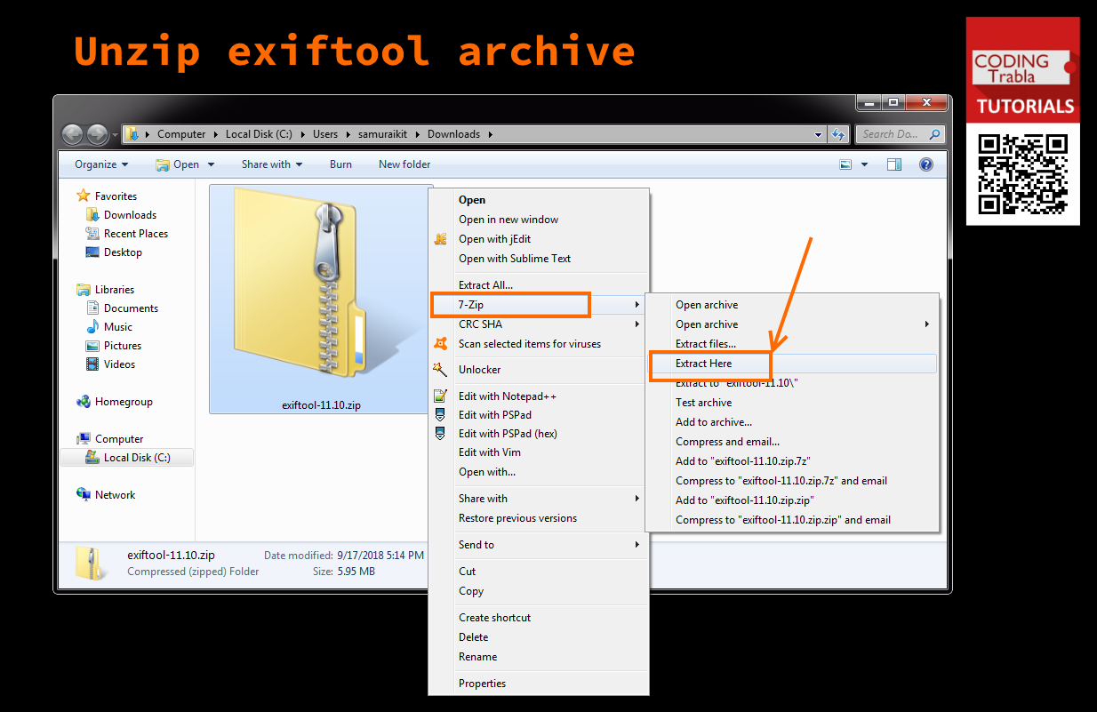 install exiftool ubuntu