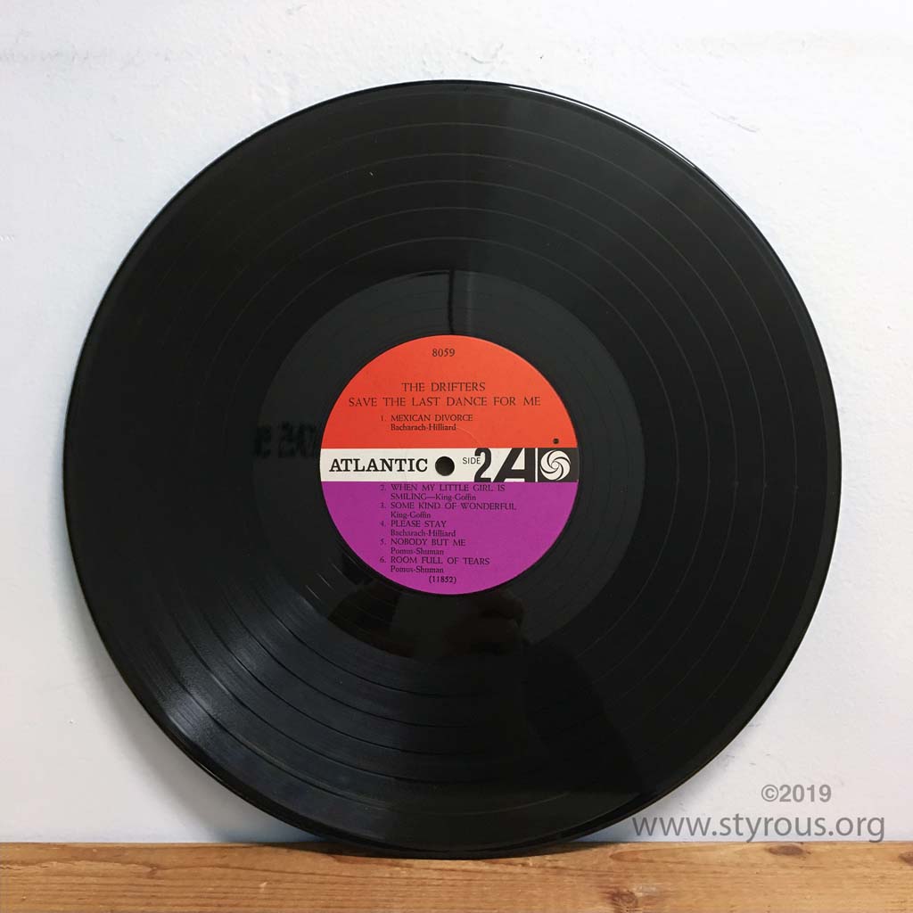The Styrous Viewfinder 20 000 Vinyl Lps 185 The Drifters Save The Last Dance For Me Doc Pomus<script async src=