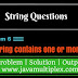 How to check whether given String contains one or more words in Java?