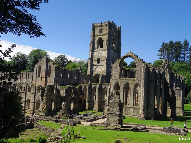 #086 英国世界遺産 ファウンテンズ修道院遺跡群を含むスタッドリー王立公園