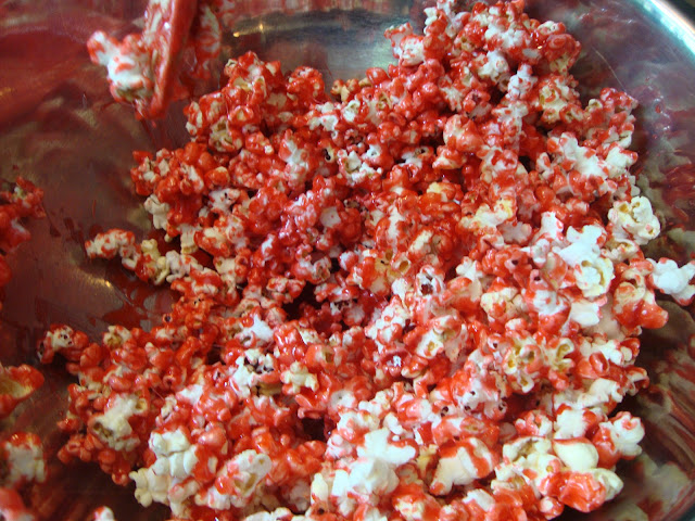 Jello Popcorn, the color and flavor possibilities are endless!