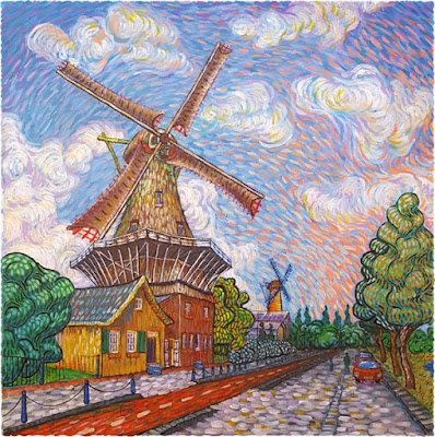 Like Van Gogh by Erika Stanley Rotterdam De Ster
