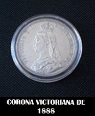 Moneda o "corona" victoriana