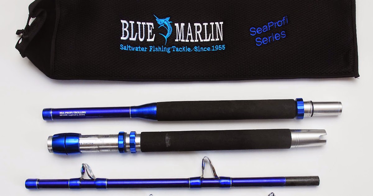 удилища blue marlin для морской рыбалки