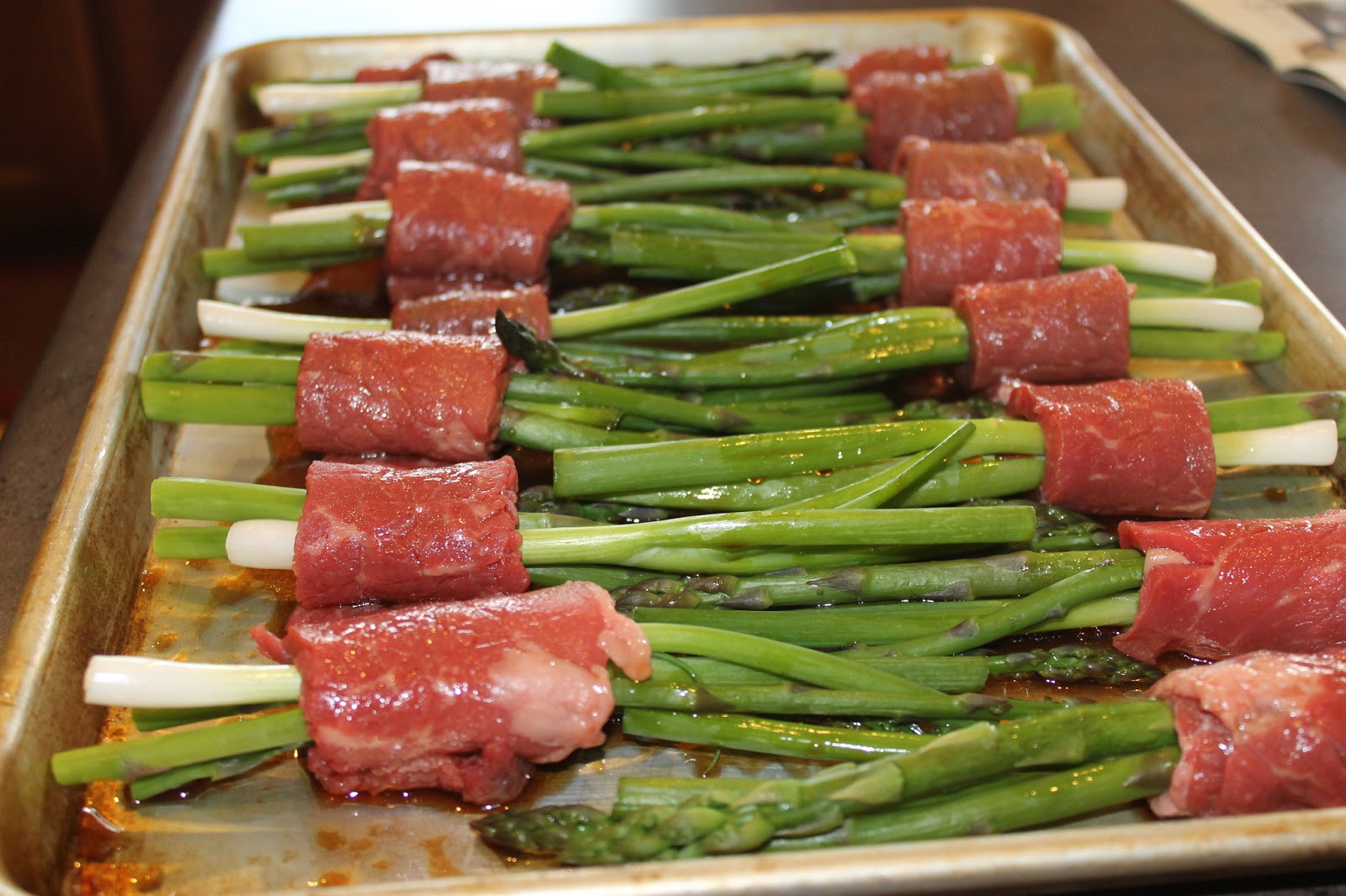 The Cooking Couple Japanese Steak Rolls with Garlic Lime Rice