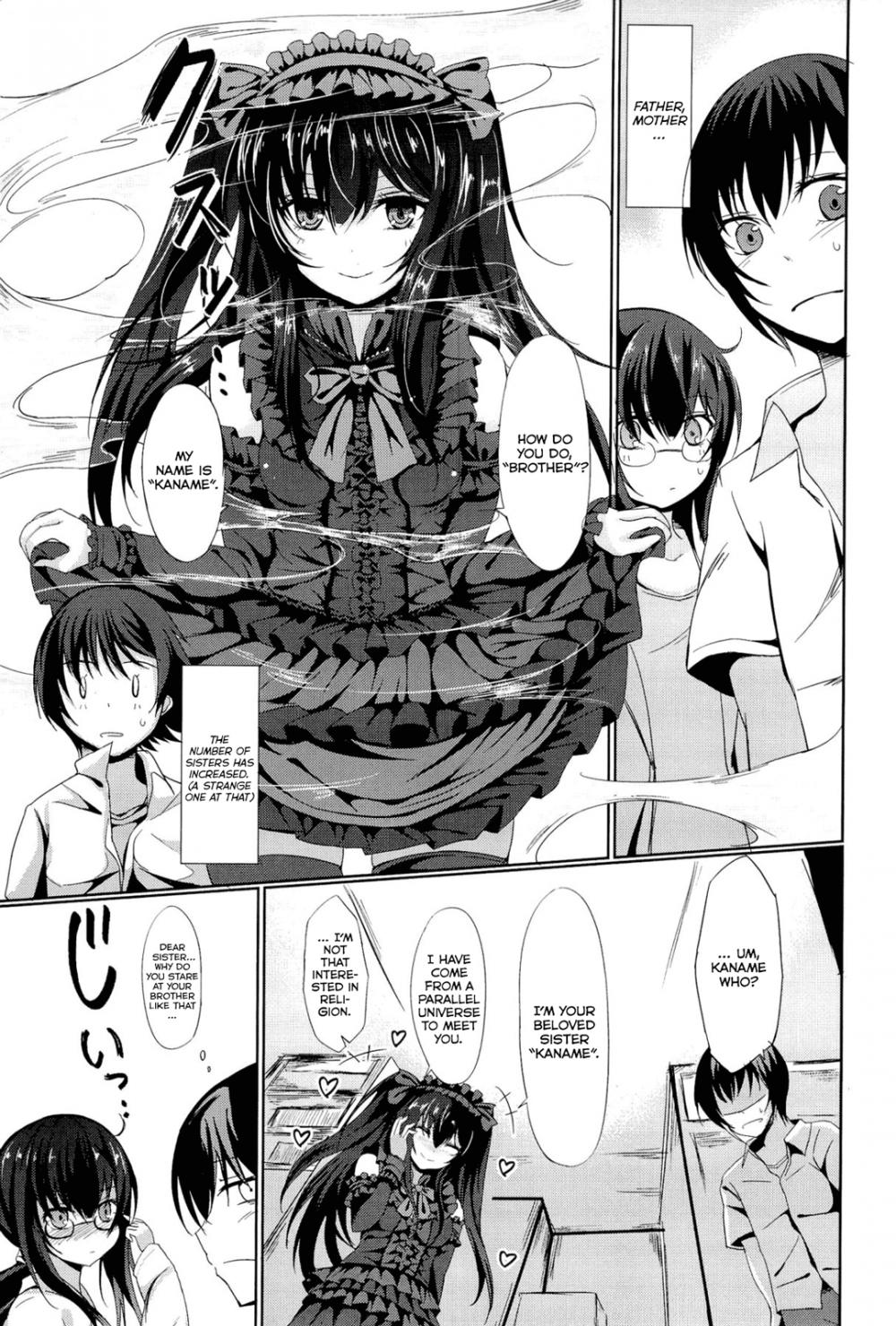 Hentai Manga Comic-Little Strange Lovers,Sister Paradox-Read-8
